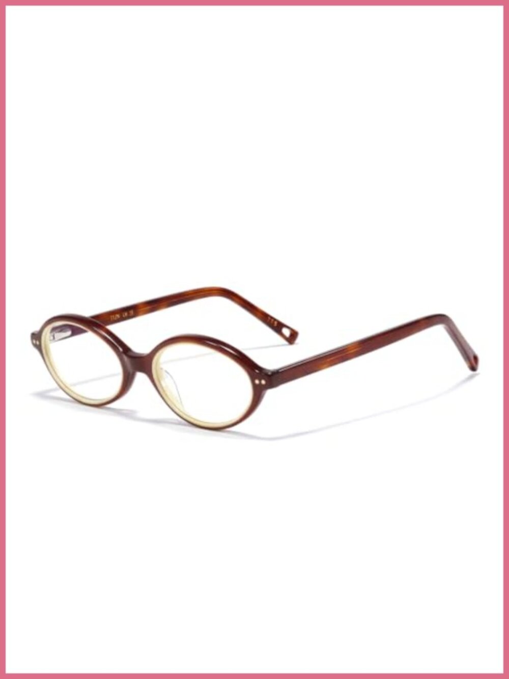 Blue Light Blocking Glasses Retro Oval TR-90 Computer Gaming Eyewear